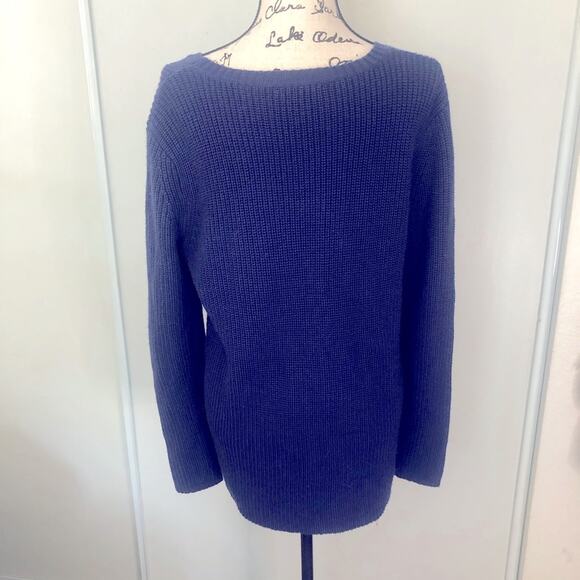 Kenneth Cole Sweater with chain detail size Medium - Picture 2 of 6